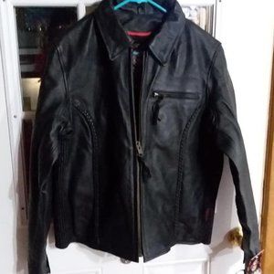 2x NWT Fit's Xlg/1X Milwaukee Leather Zip Coat
